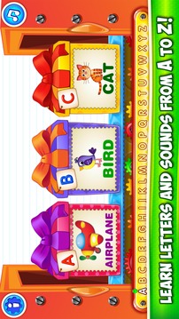 Baby ABC in box! Kids alphabet games for toddlers